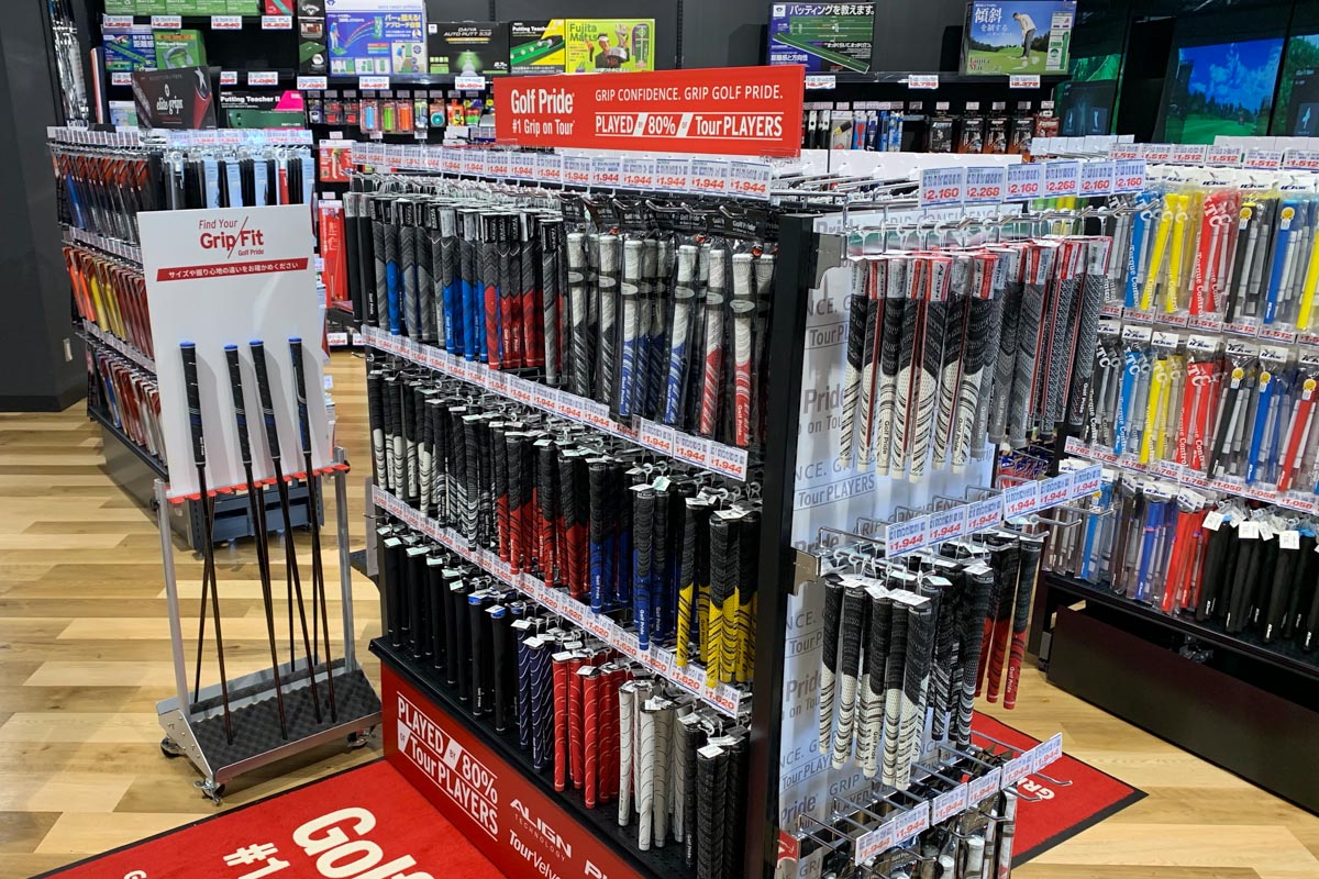 グリップ　写真：Golf Pride