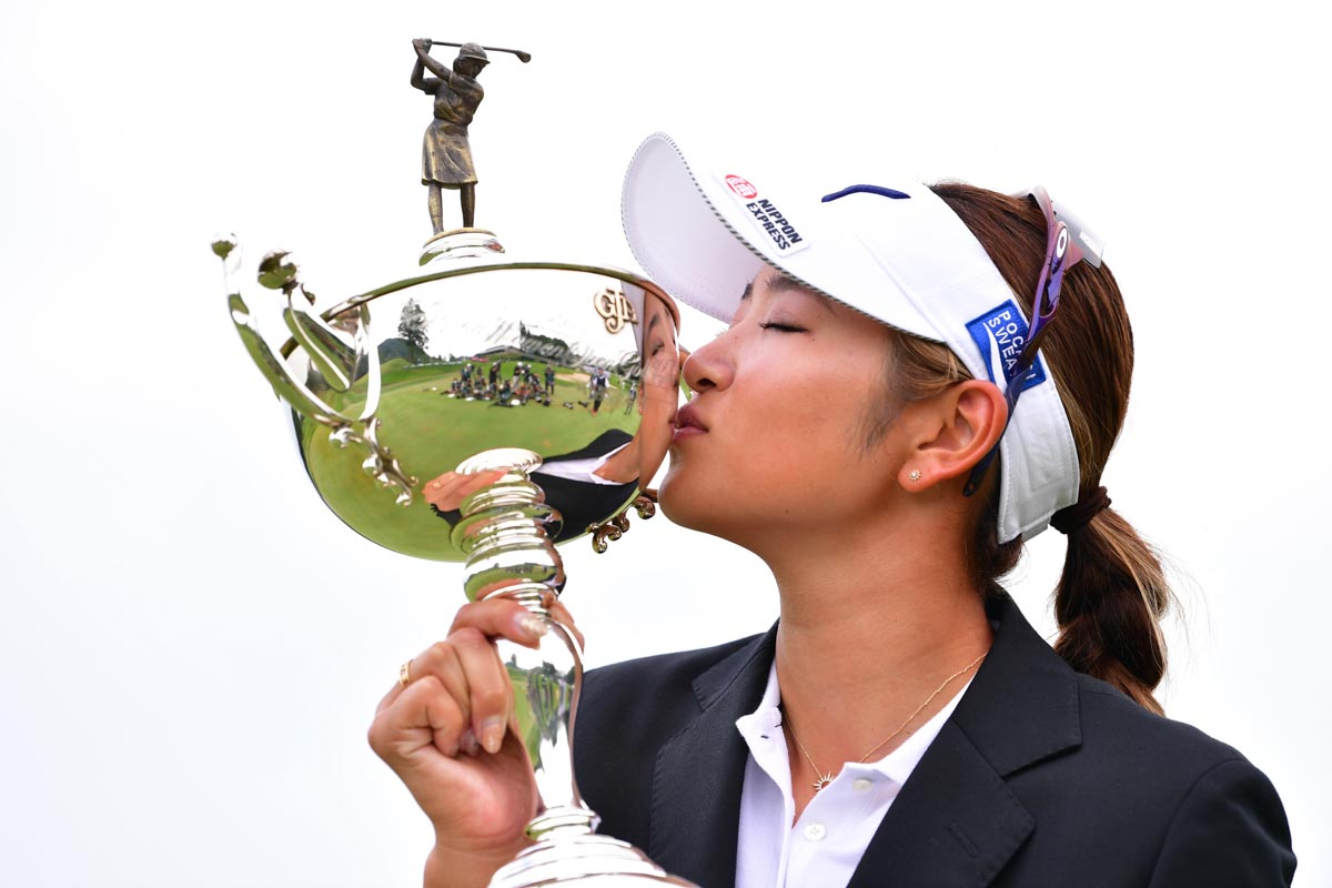 2020年日本女子オープン優勝の原英莉花　写真：Getty Images