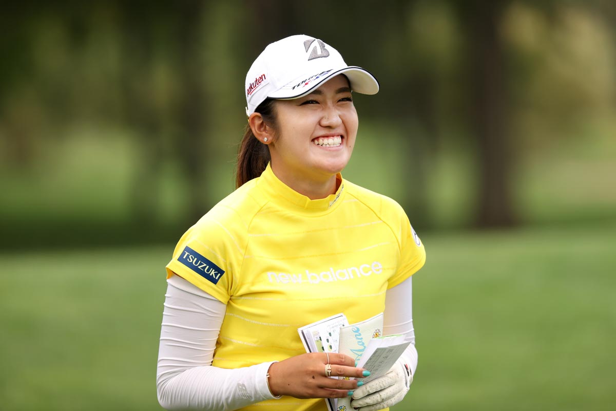 初のメジャータイトルを目指す注目の稲見萌寧　写真：Getty Images