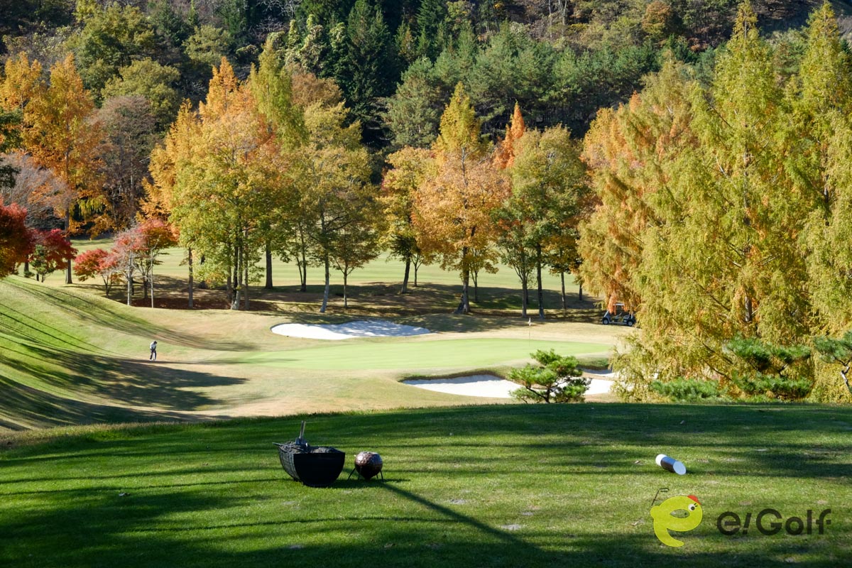 都ゴルフ倶楽部の紅葉