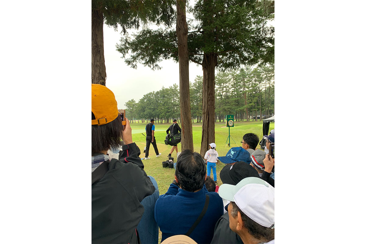 2019年は大勢のギャラリーが詰めかめたZOZO CHAMPIONSHIP