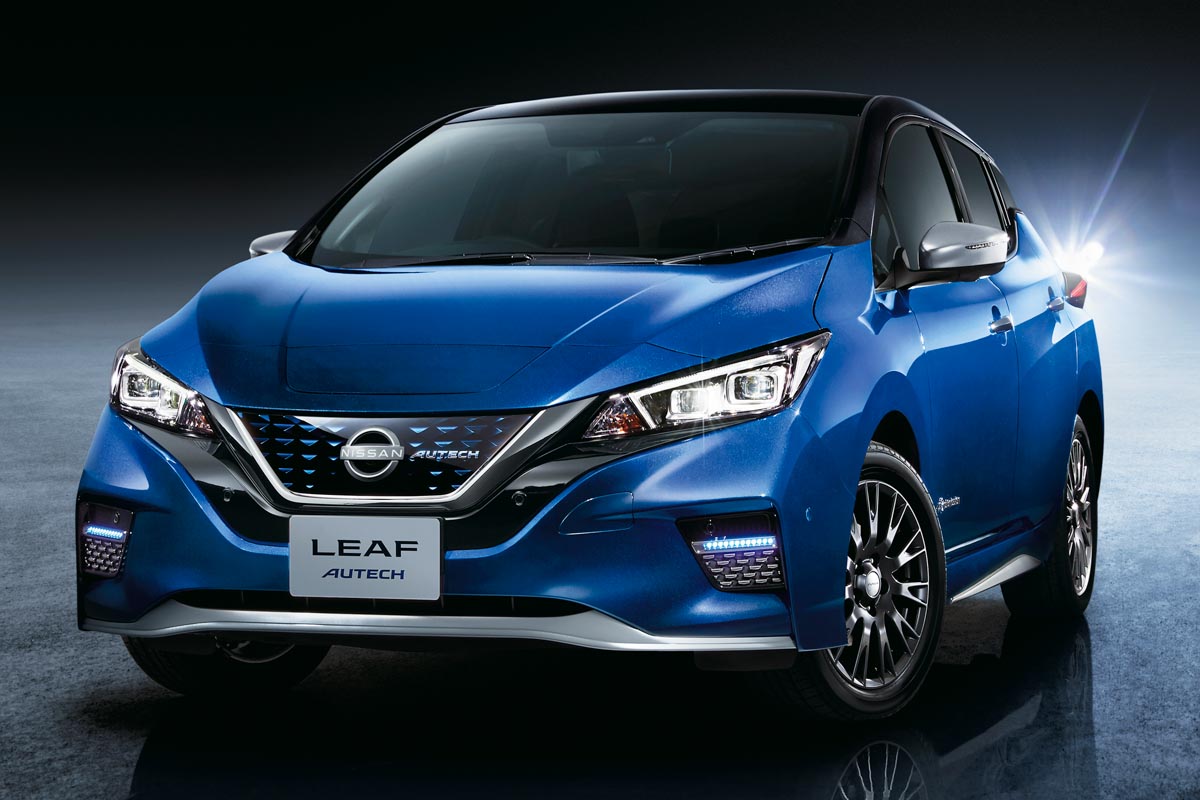 日本で最も販売されているEVのひとつである日産「リーフ」