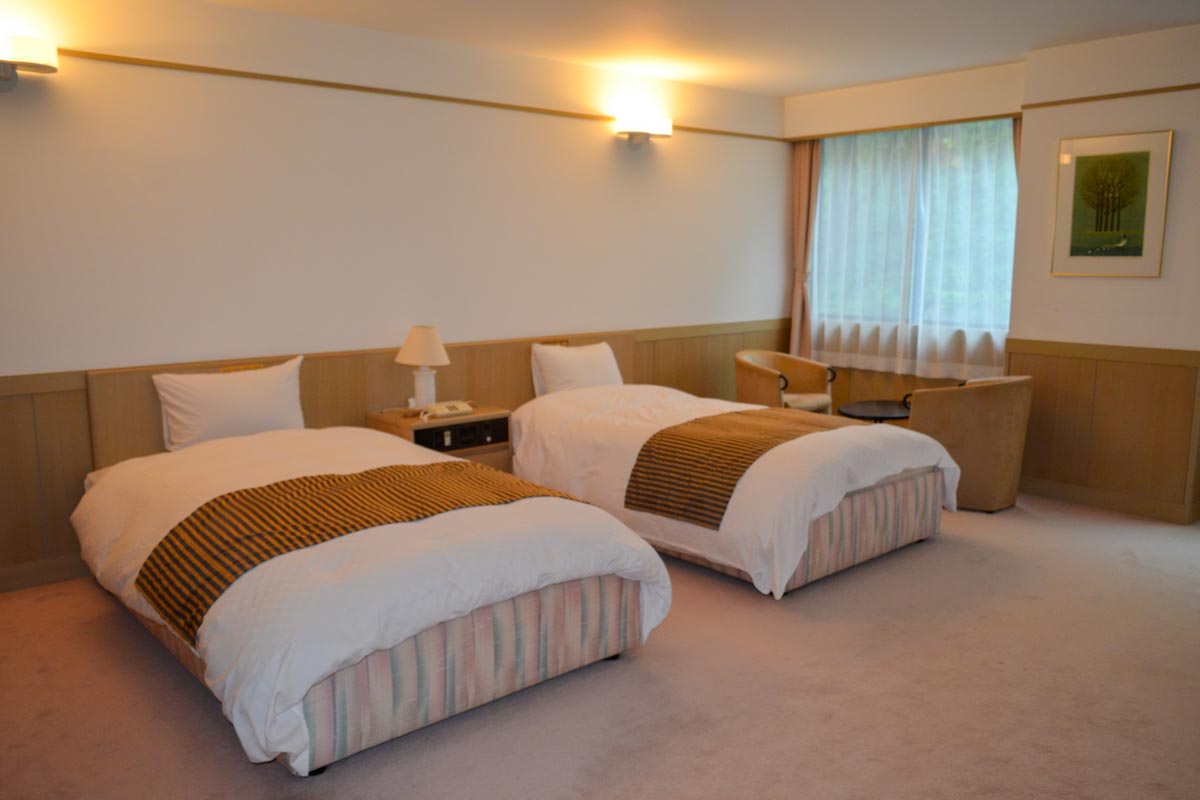 矢吹GCの客室一例。写真提供:福島県県南地方振興局