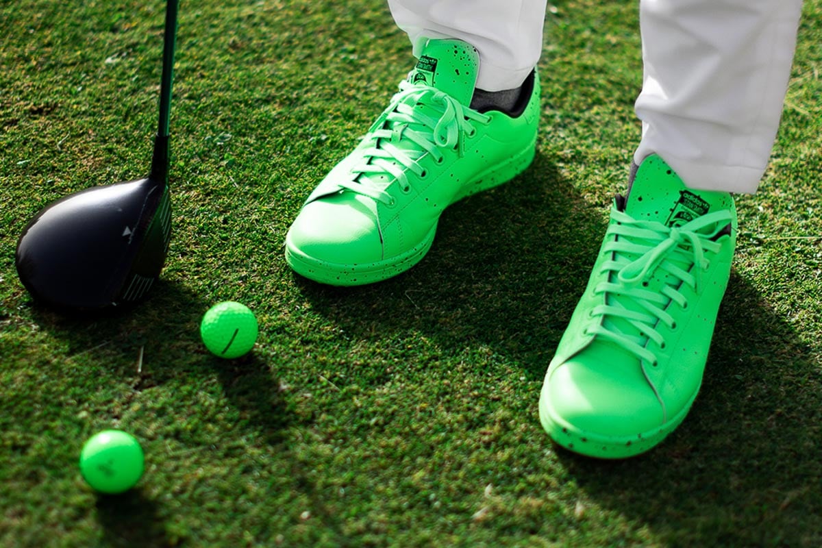 限定モデル「Stan Smith x Vice Golf」コラボシューズ-