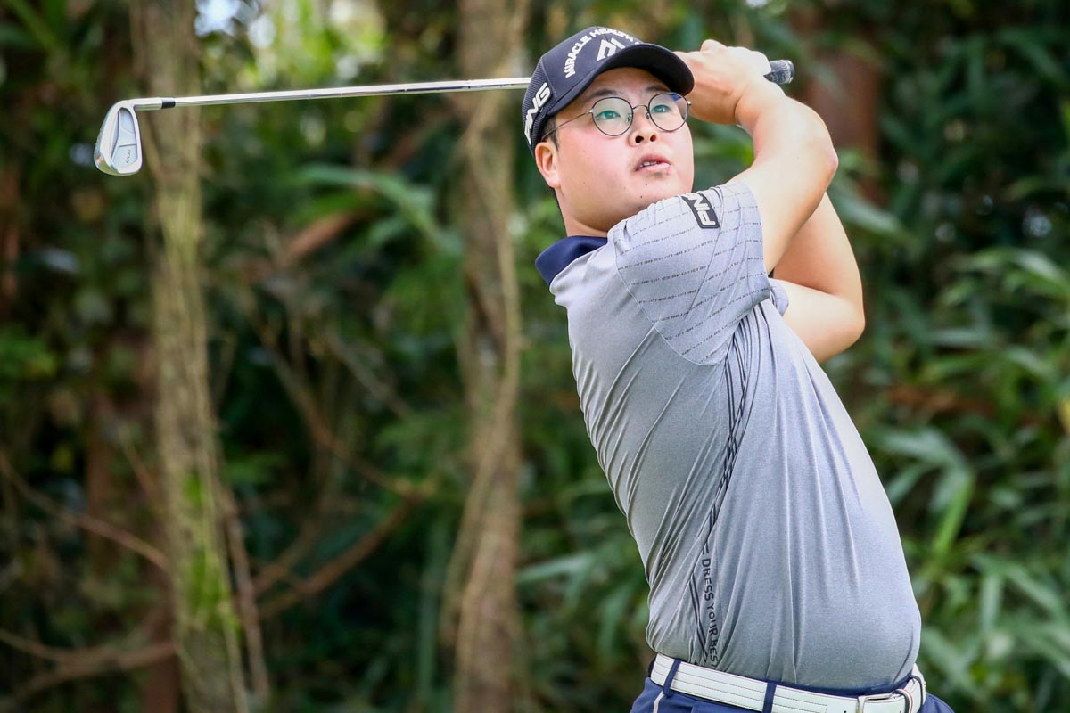 2019年、韓国・済州島で開催された米ツアー「ザ・CJカップ at ナインブリッジズ」