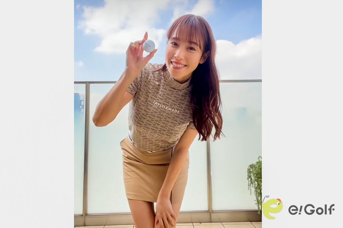 鷲見玲奈がミニスカ姿のゴルフコーデ 七変化 動画にsns かわいすぎます E Golf イーゴルフ 総合ゴルフ情報サイト