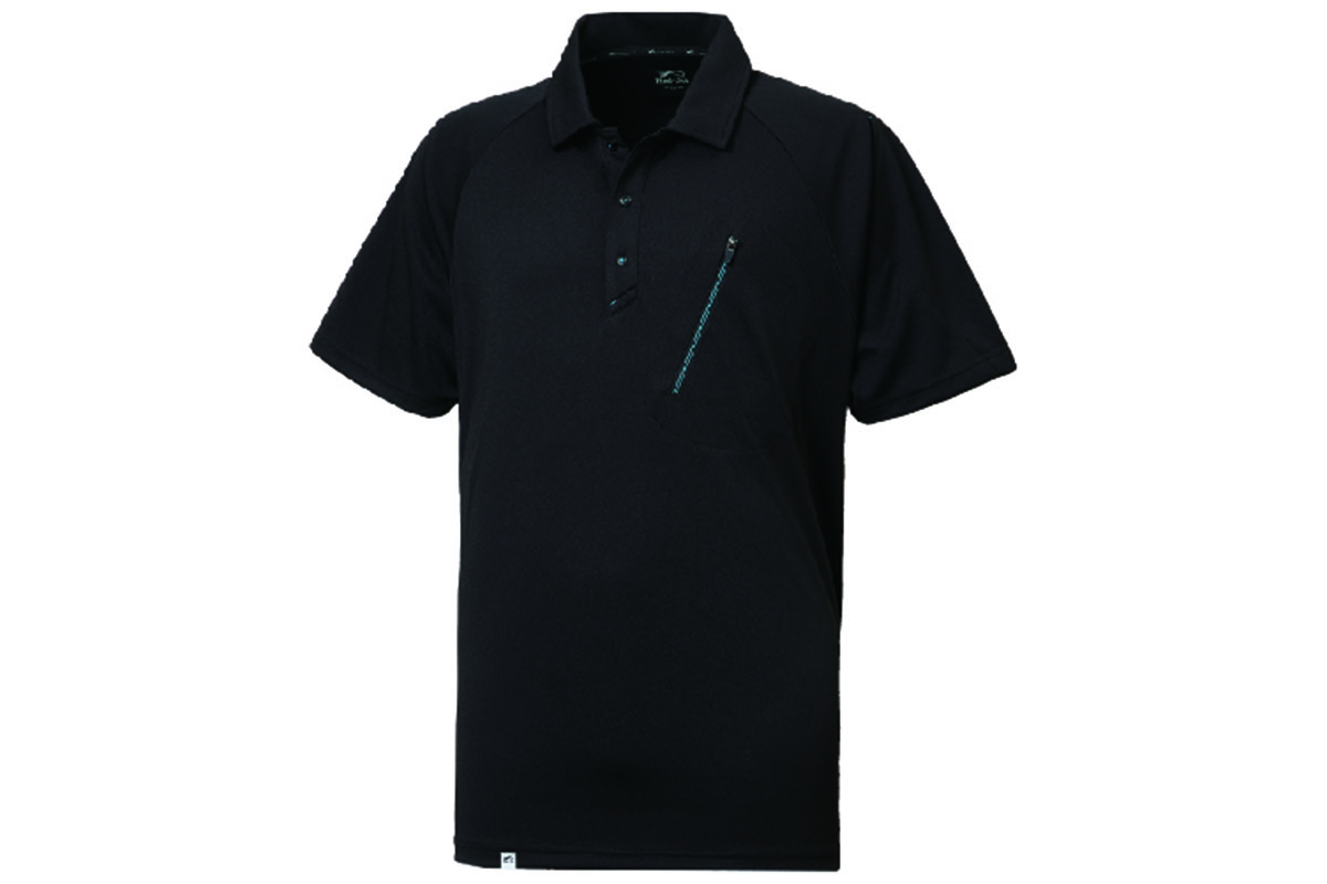 MOVE ACTIVE STRETCH半袖ポロシャツ 980円（税込み） ブラック