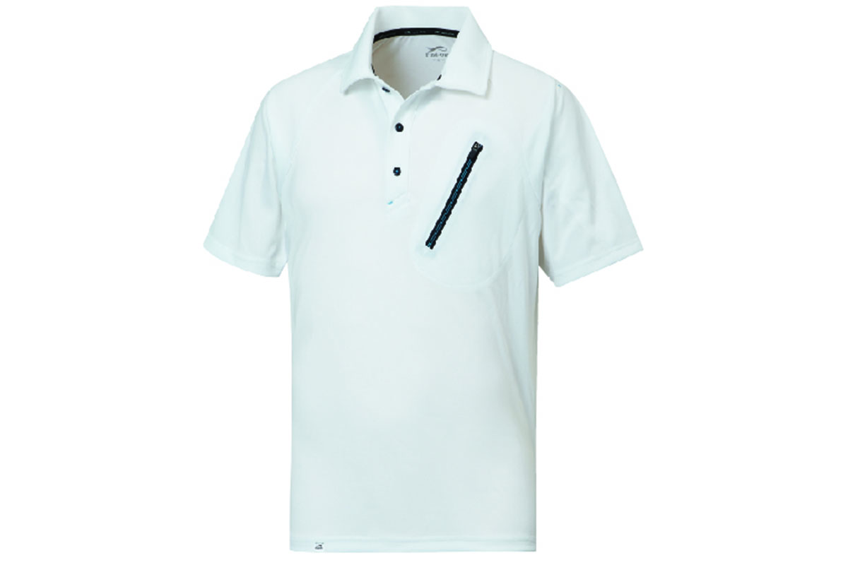 MOVE ACTIVE STRETCH半袖ポロシャツ 980円（税込み） ホワイト