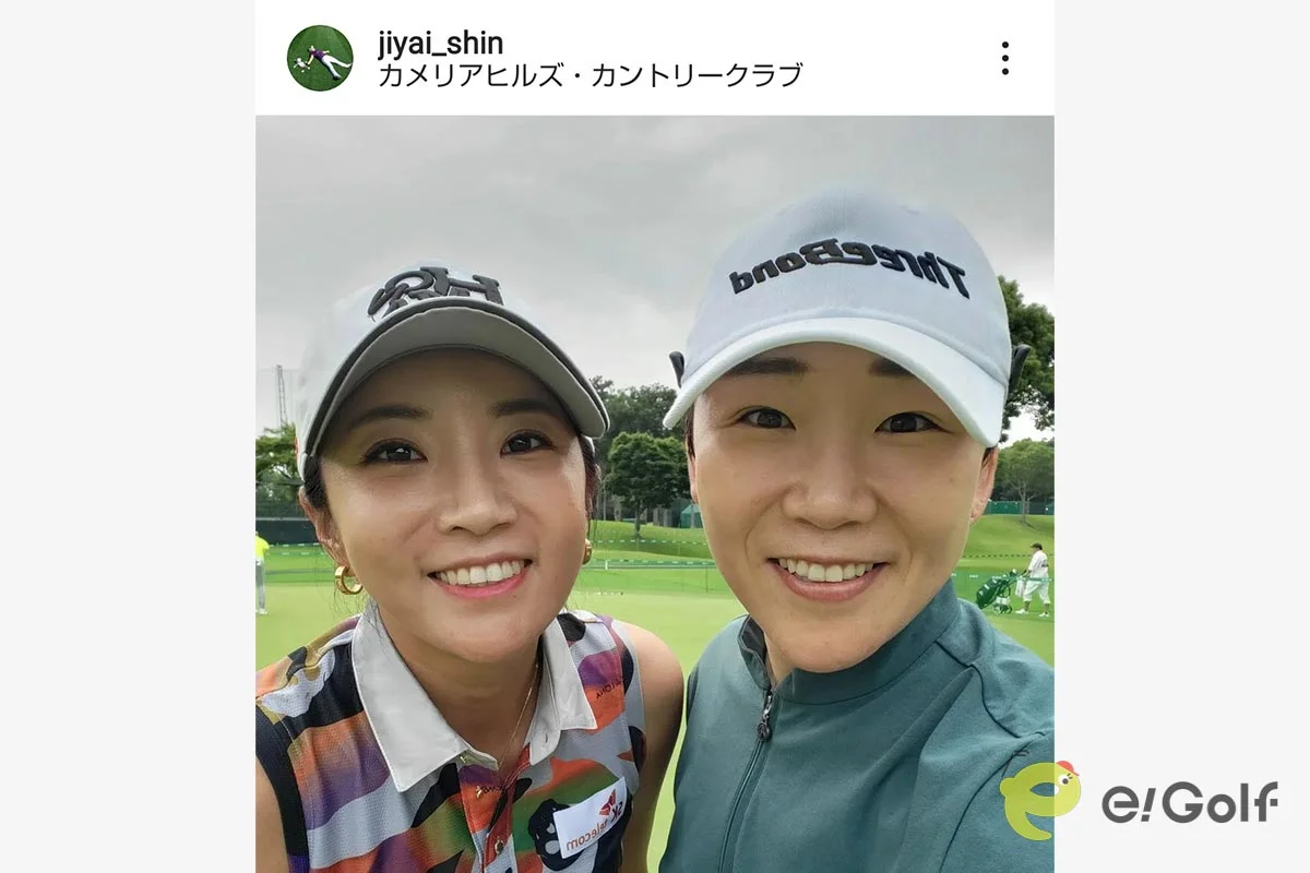 イ・ボミが“仲良し”申ジエとの再会に満面の笑み 「ナイスツーショット
