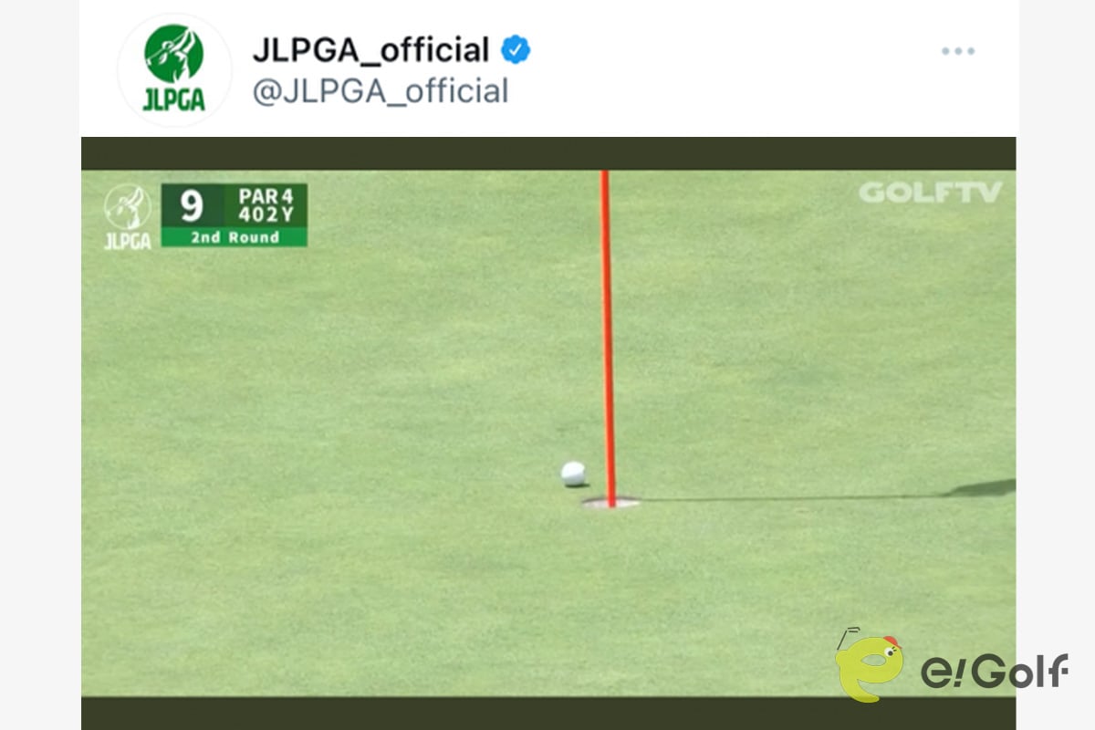 日本女子プロゴルフ協会(JLPGA)のツイッター(@JLPGA_official)より