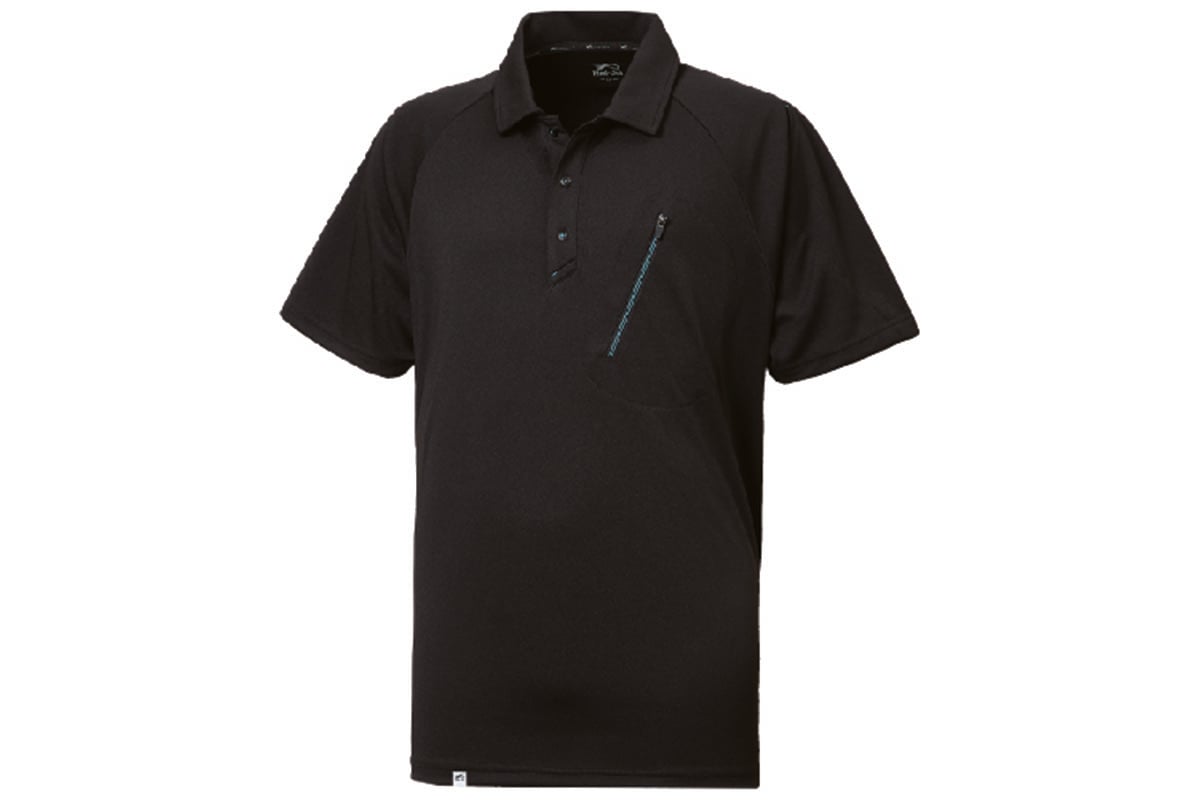 MOVE ACTIVE STRETCH半袖ポロシャツ 980円（税込み） ブラック