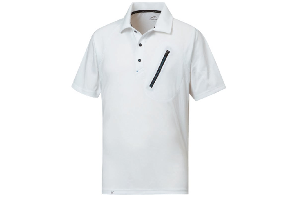 MOVE ACTIVE STRETCH半袖ポロシャツ 980円（税込み） ホワイト