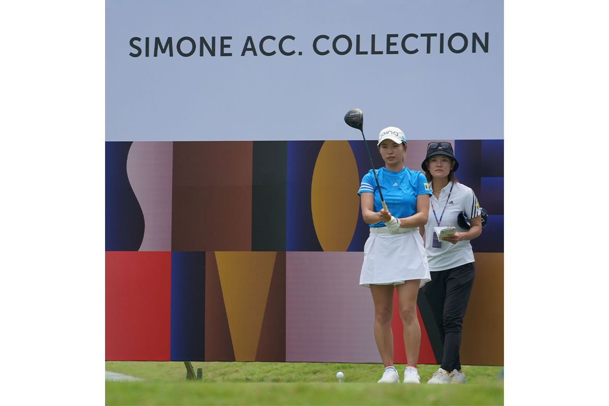 久々の実戦となった渋野日向子　写真:大会提供