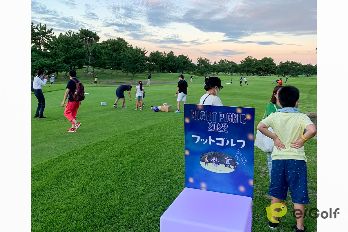GDO茅ヶ崎ゴルフリンクス（神奈川県）で開催された「NIGHT PICNIC 2022」の様子
