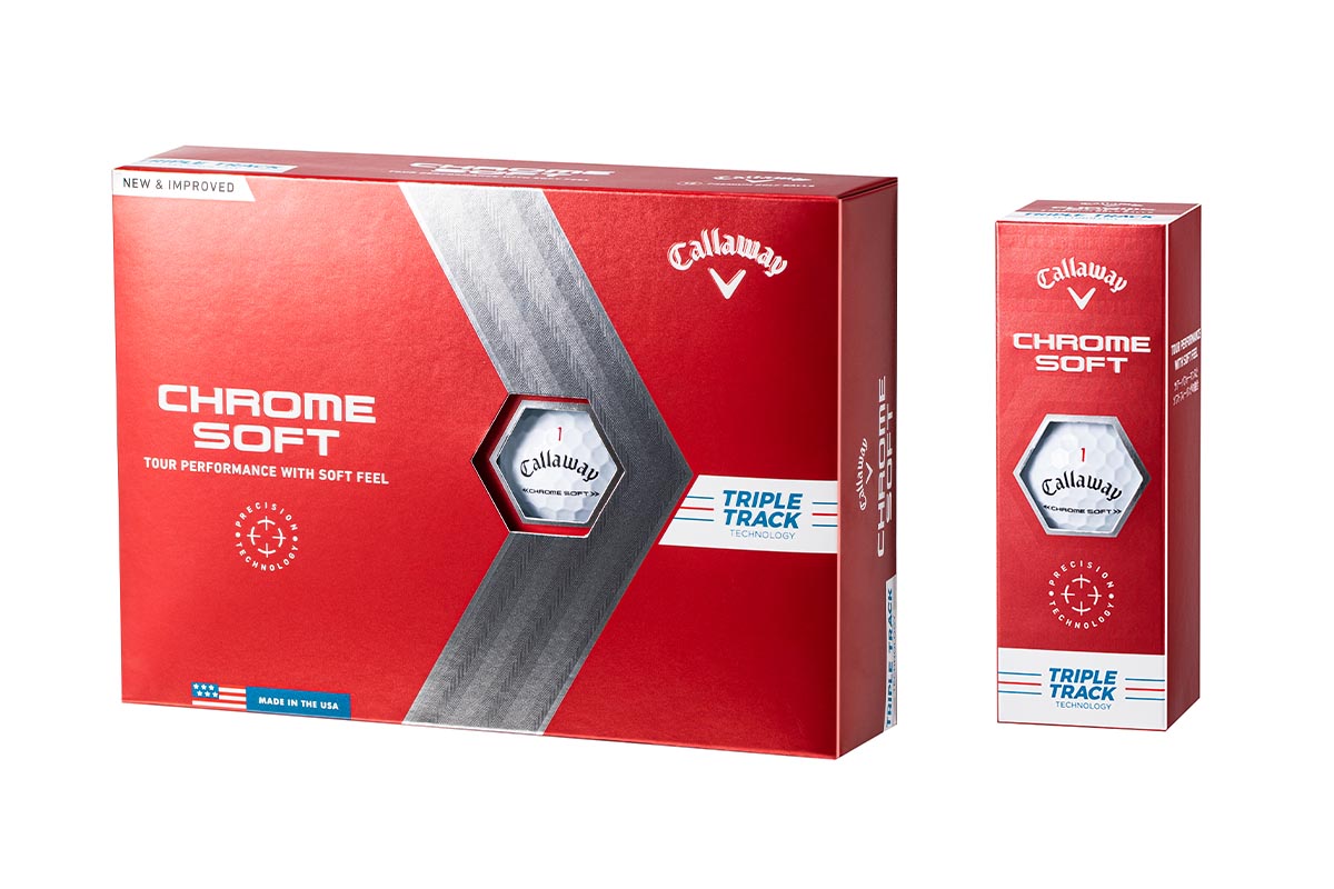 キャロウェイ　クロムソフト トリプル・トラック ボール