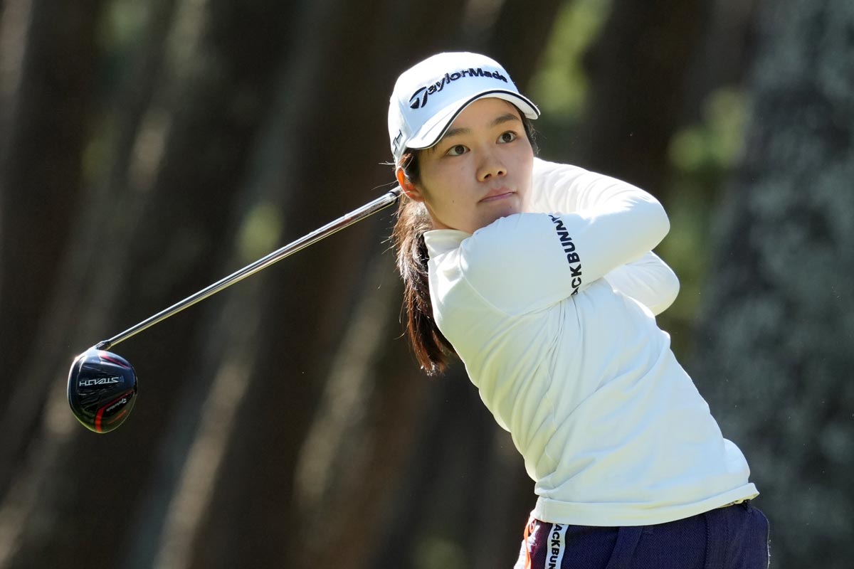 2022年プロテストで唯一の“現役合格”を果たした藤井美羽　写真:Getty Images