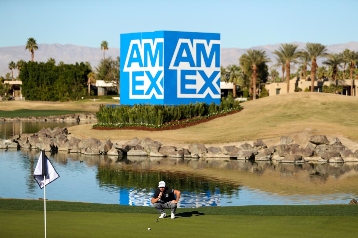 かつては米国の俳優でコメディアン、ボブ・ホープの名が冠せられ、現在も和気あいあいとした雰囲気が受け継がれるザ・アメリカンエキスプレス　写真：Getty Images