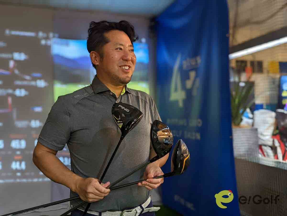 最新クラブの裏事情に精通する甲斐哲平氏に、人気の3モデルを試打比較してもらいました