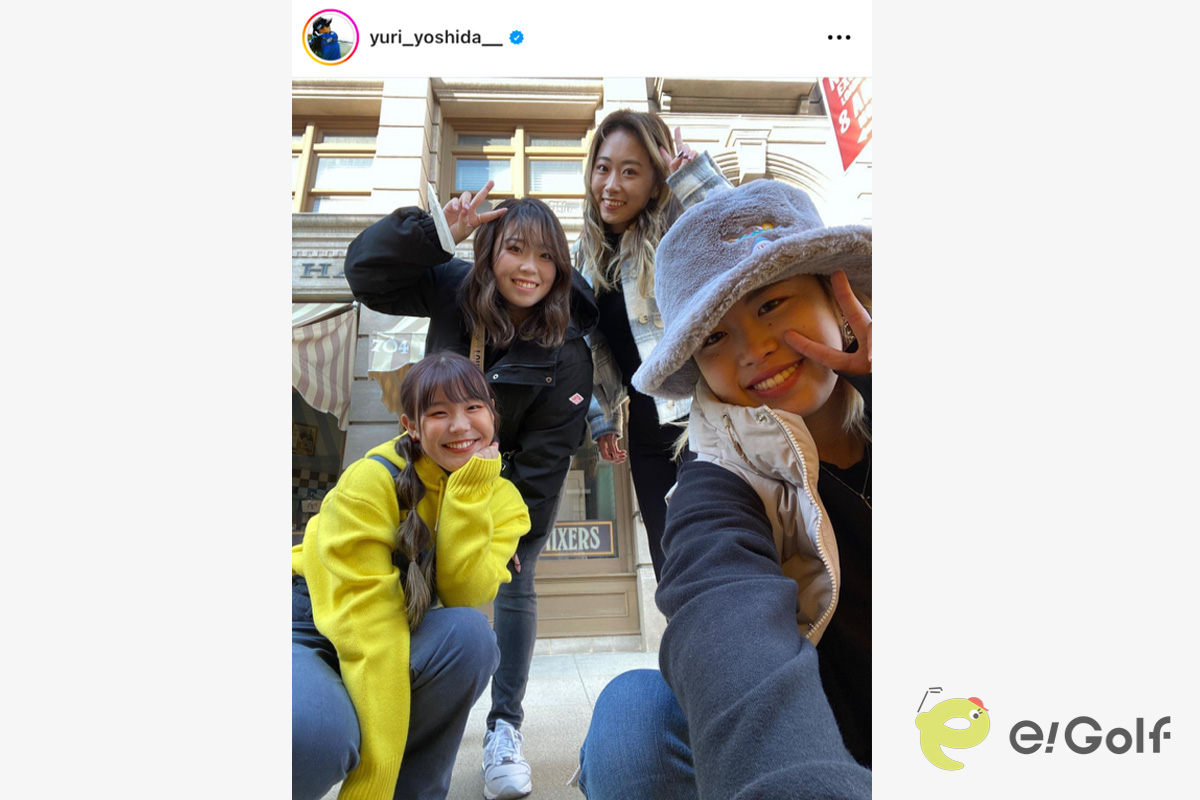 吉田優利のインスタグラム（@yuri_yoshida__）