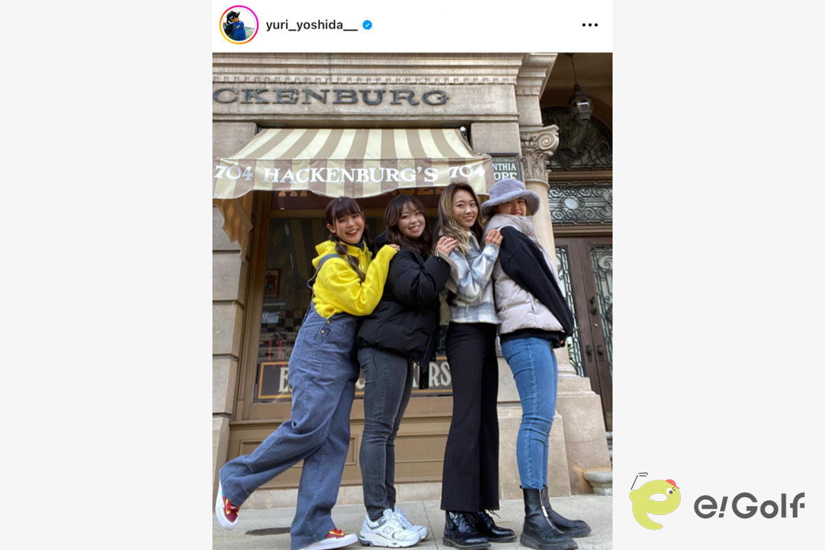 吉田優利のインスタグラム（@yuri_yoshida__）