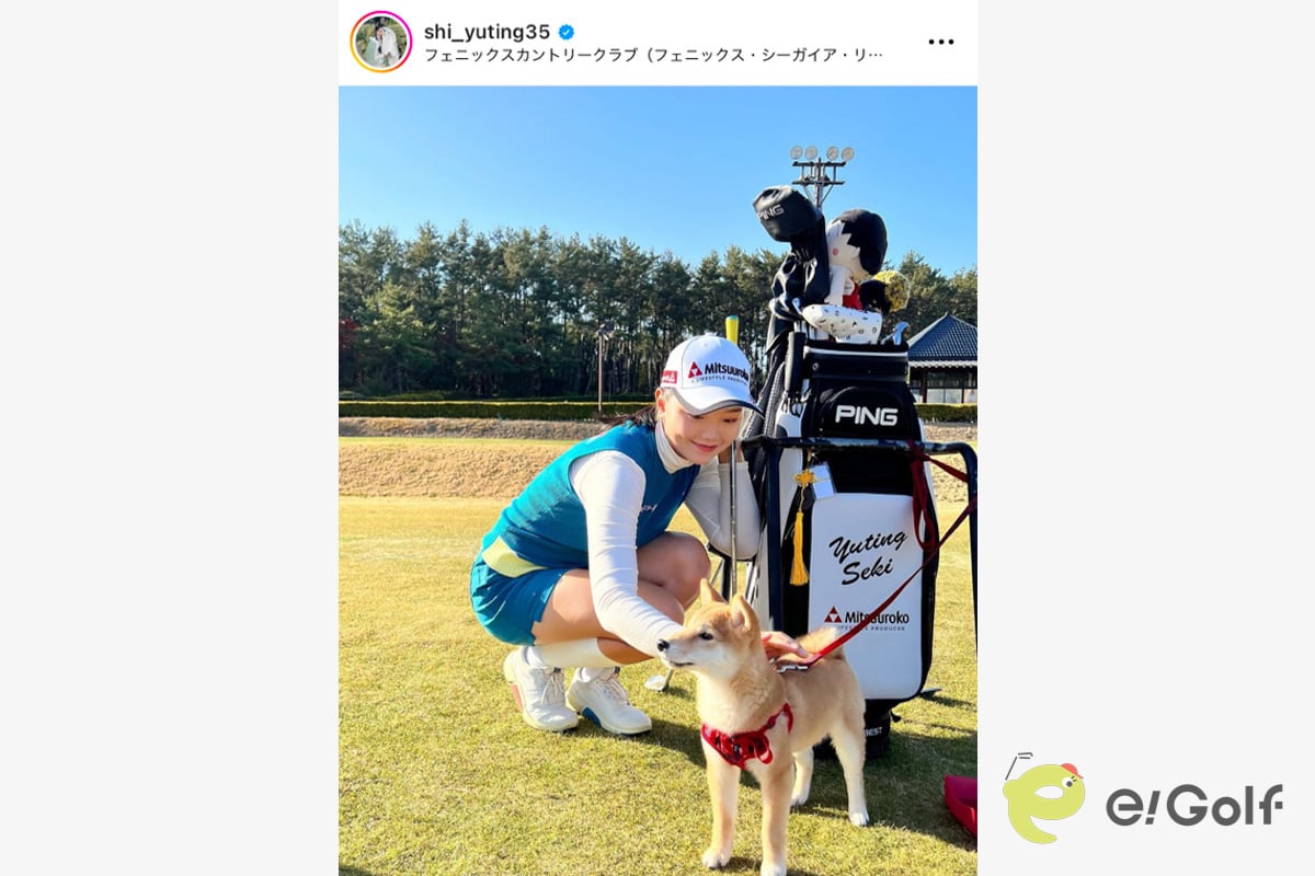 セキ・ユウティンのインスタグラム(shi_yuting35)より