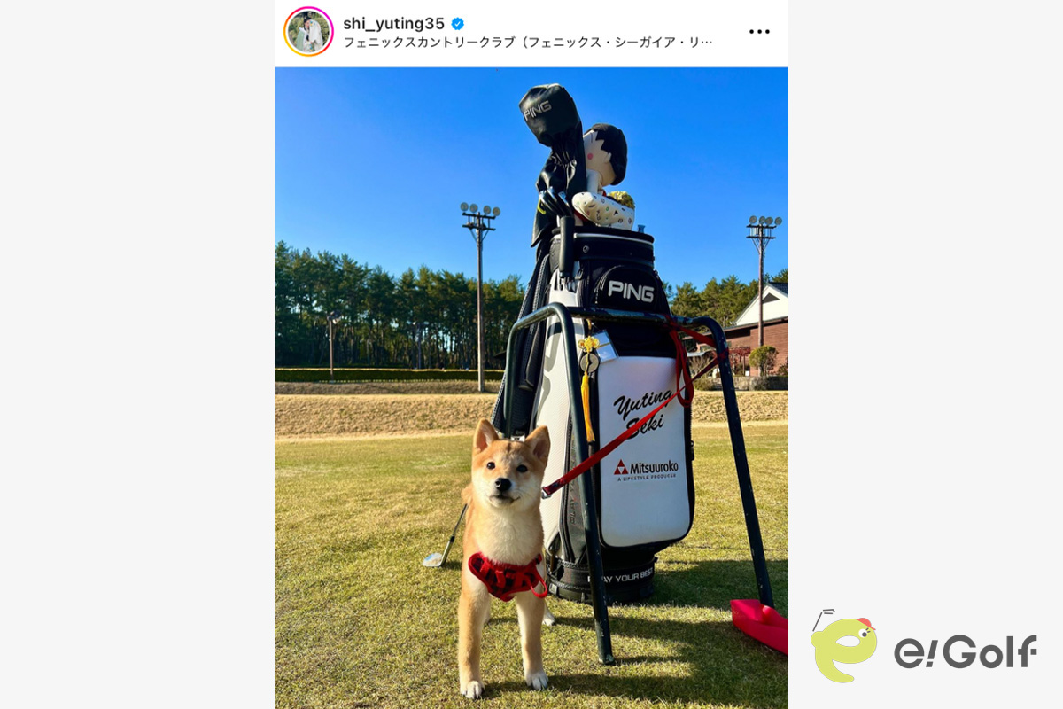セキ・ユウティンのインスタグラム（shi_yuting35）