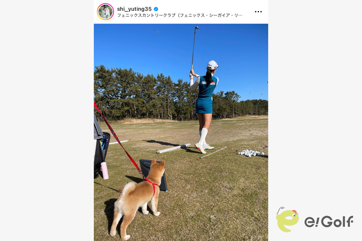 セキ・ユウティンのインスタグラム（shi_yuting35）