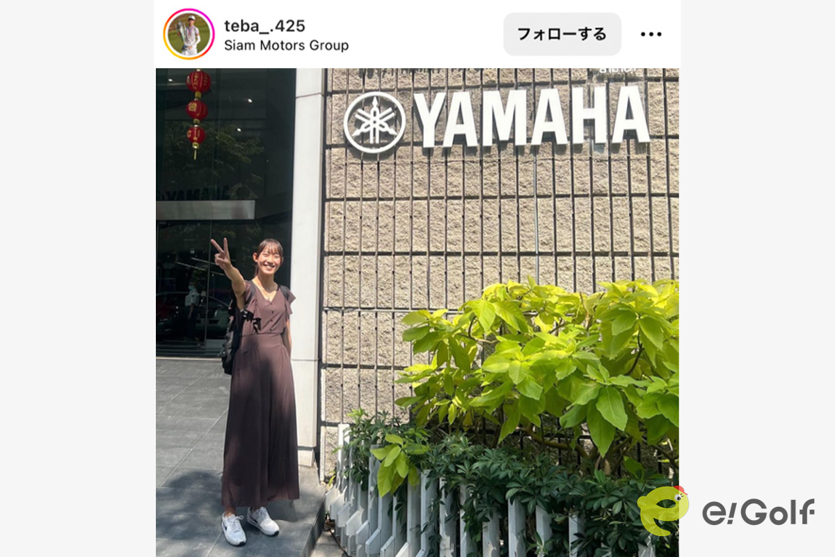 馬場咲希のインスタグラム（@teba_.425）