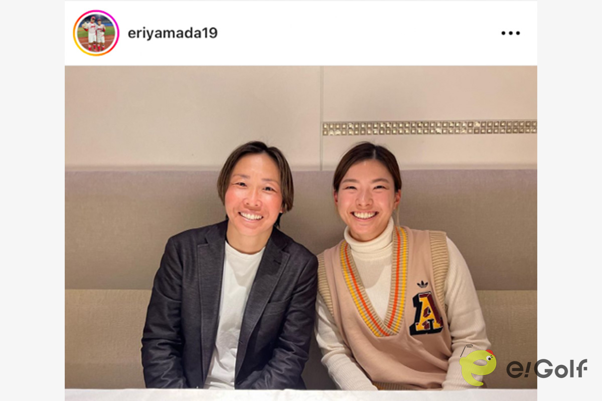 山田恵里のインスタグラム（@eriyamada19）