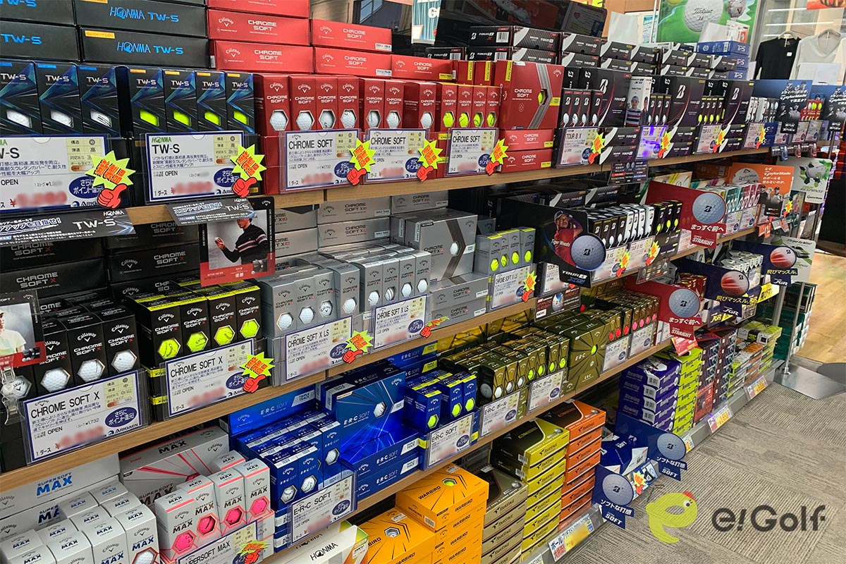 ゴルフクラブ以上に争奪戦になるというボールのマークダウン品（写真はイメージ）