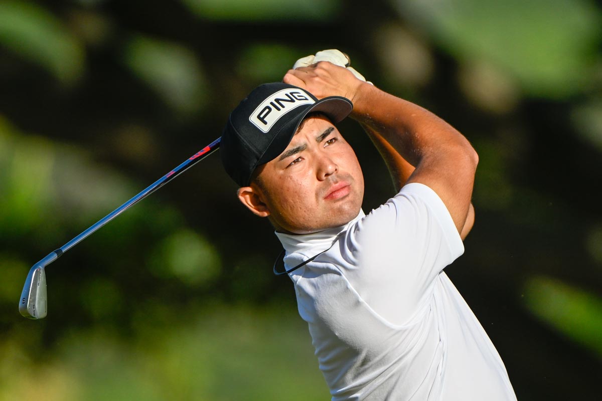 しっかりと予選通過を果たし、67位タイに入った蝉川泰果　写真:Getty Images