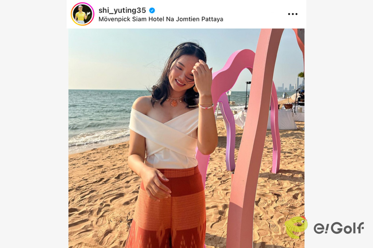 セキ・ユウティンのインスタグラム（shi_yuting35）