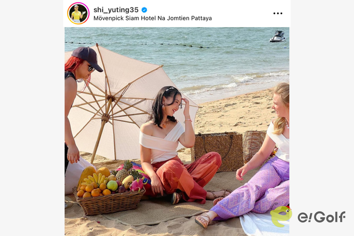セキ・ユウティンのインスタグラム（shi_yuting35）