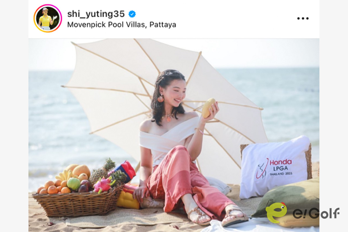 セキ・ユウティンのインスタグラム（shi_yuting35）