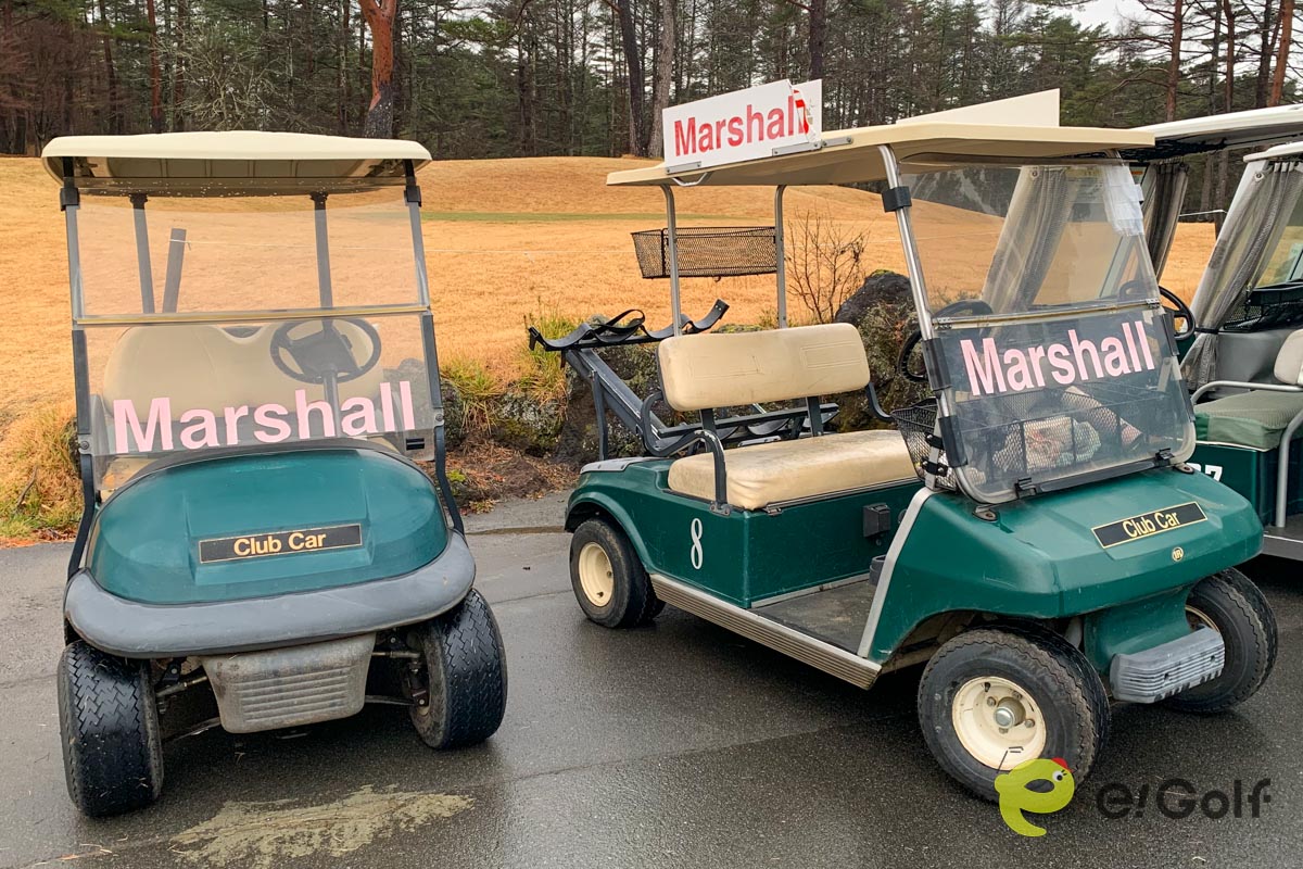 渋滞が起こるとコースマーシャルが巡回するが、その前に「テキパキ」プレーすることが大切