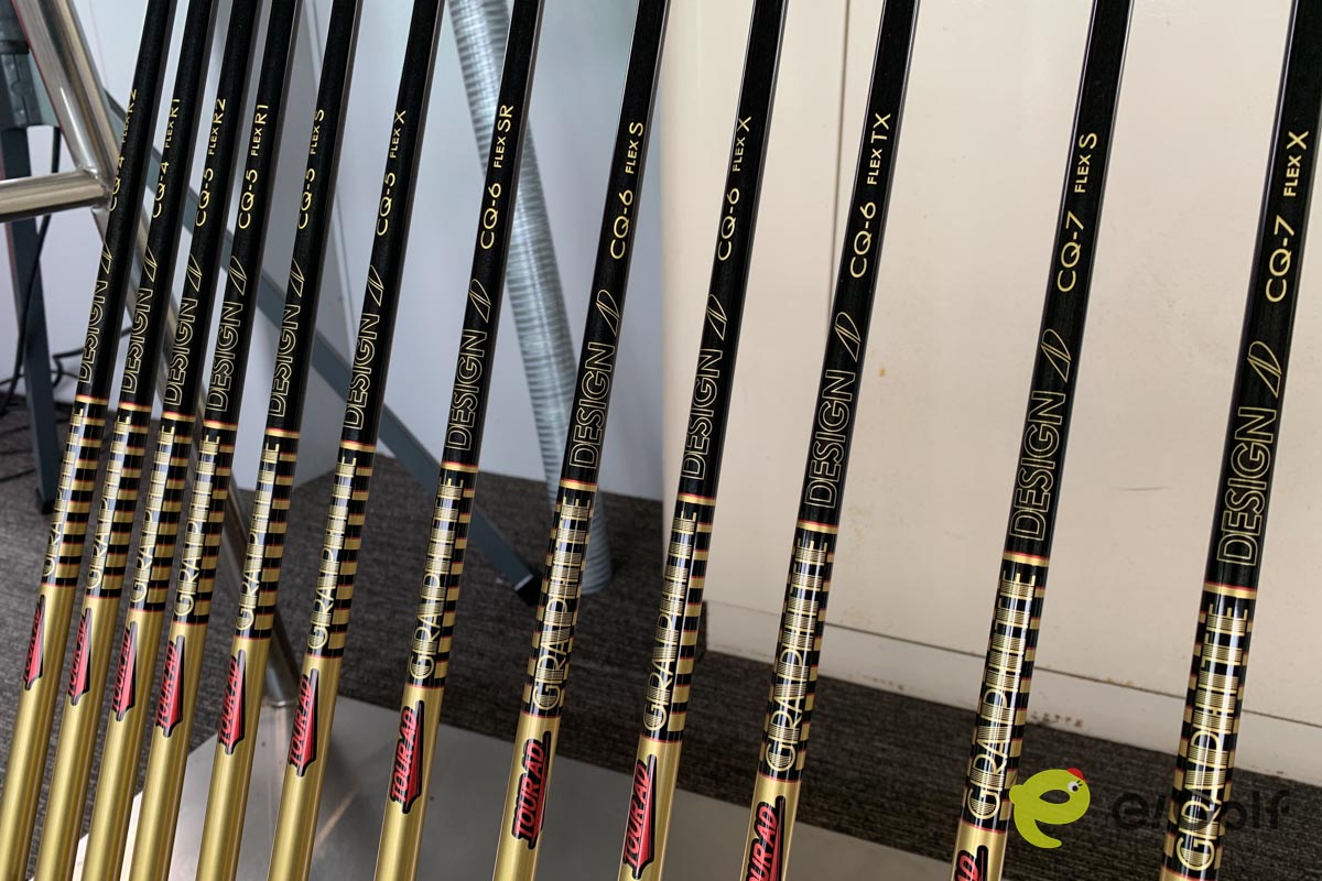 カスタムシャフトも重量やフレックスが多彩になってきているので、慎重に選べば失敗はしない