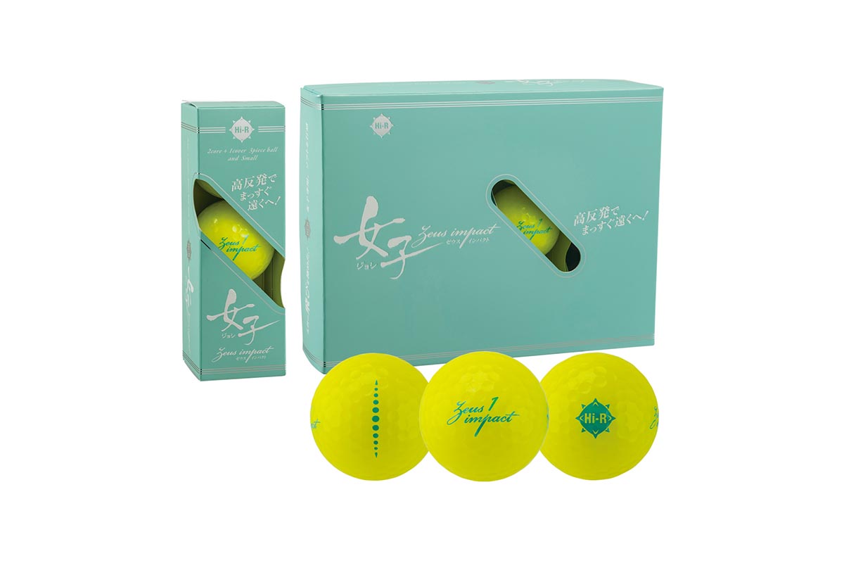 キャスコ　ゼウスインパクト女子3　イエロー