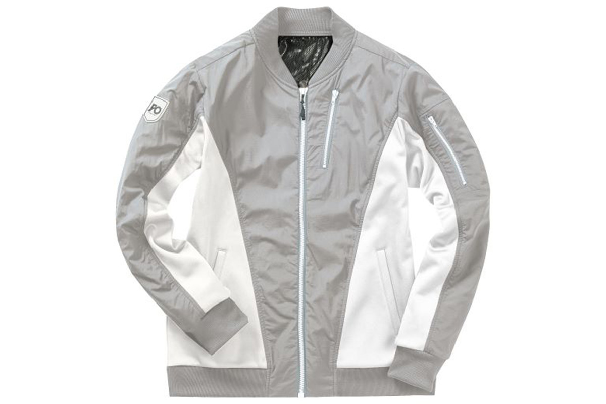 GOLFウォームブルゾン　グレー（2900円、税込み）