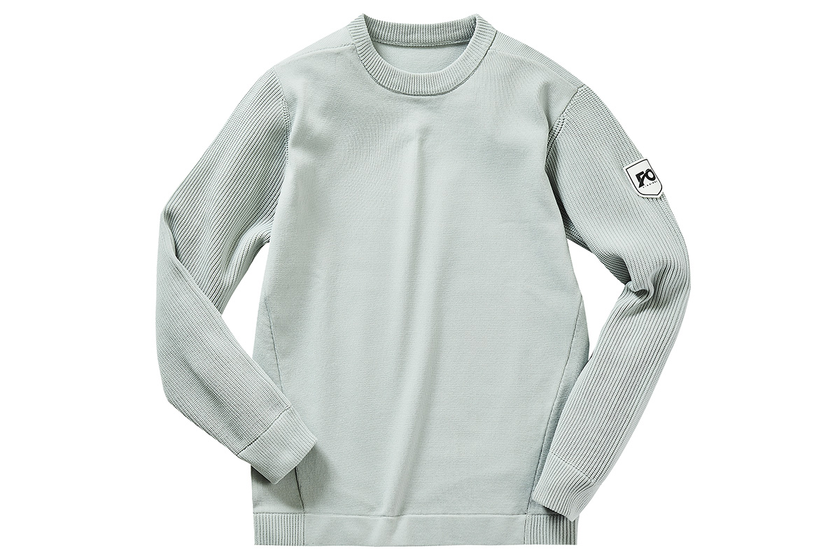 GOLF防風セーター　グレー（1900円、税込み）