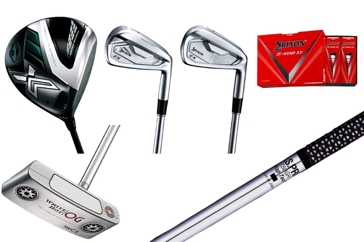 青木瀬令奈の優勝を支えたダンロップ「ゼクシオエックス」ドライバー、スリクソン「ZX5 MkII」アイアン、オデッセイ「ホワイトホットOG #1センターシャフト」パター、スリクソン「Z-STAR XV」ボール