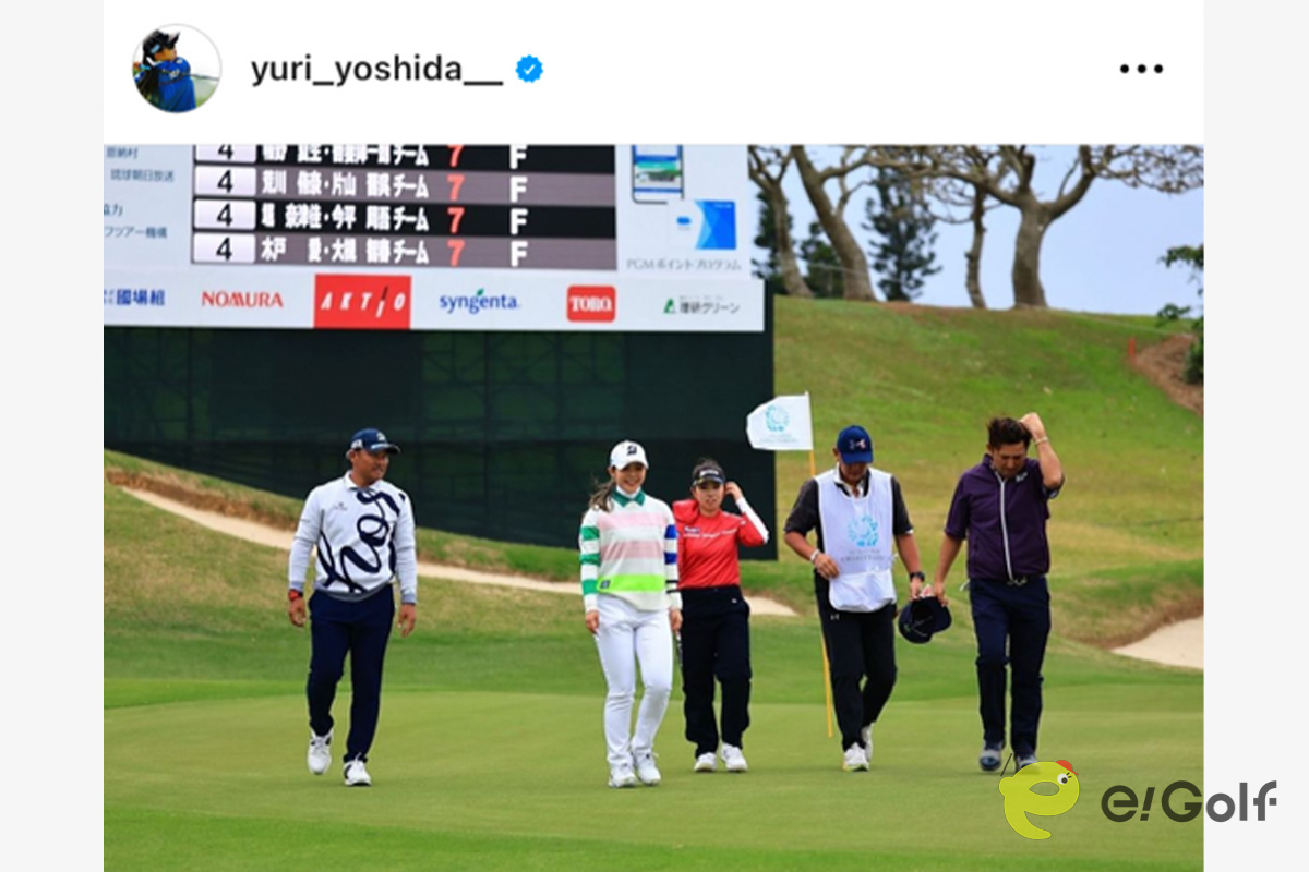 吉田優利のインスタグラム（@yuri_yoshida__）