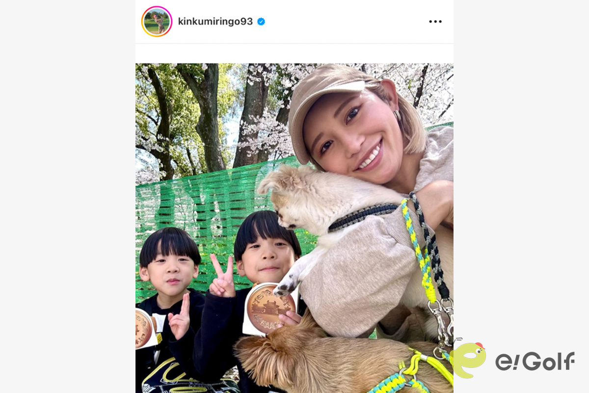 金田久美子のインスタグラム（@kinkumiringo93）