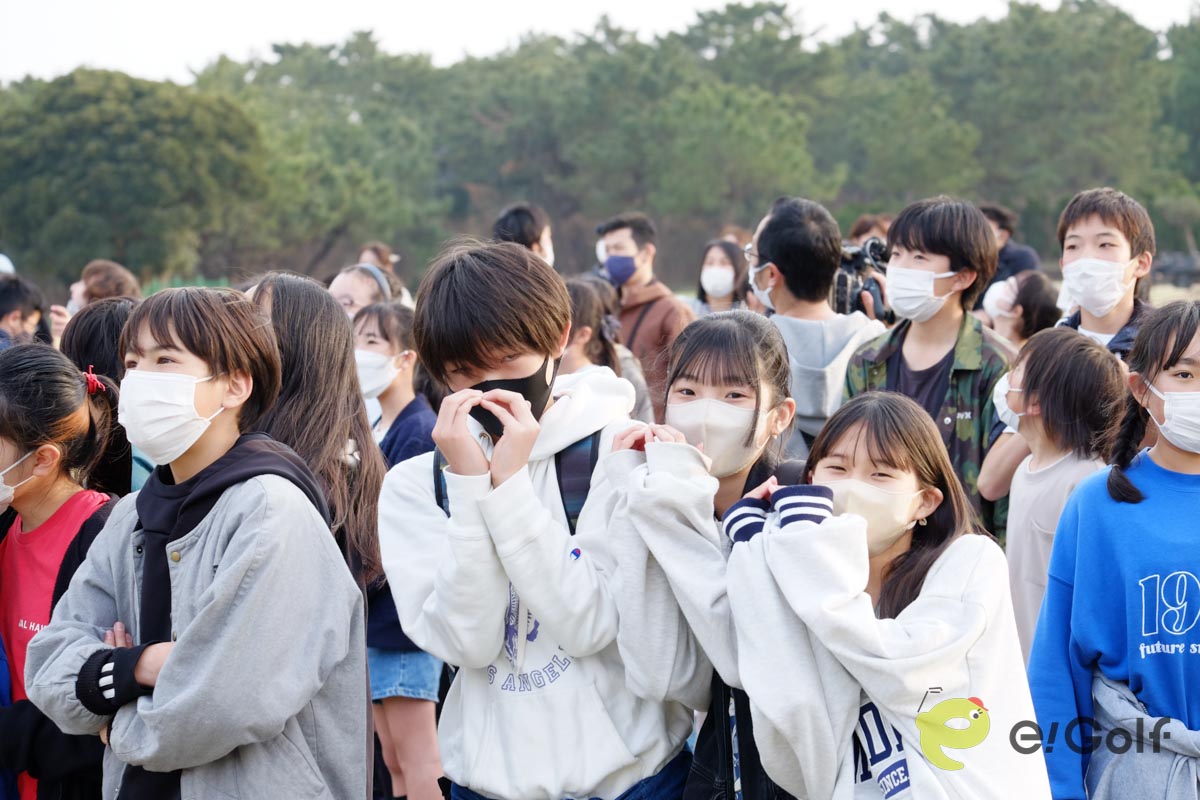 最後は希望を乗せた風船飛ばしで締めくくった