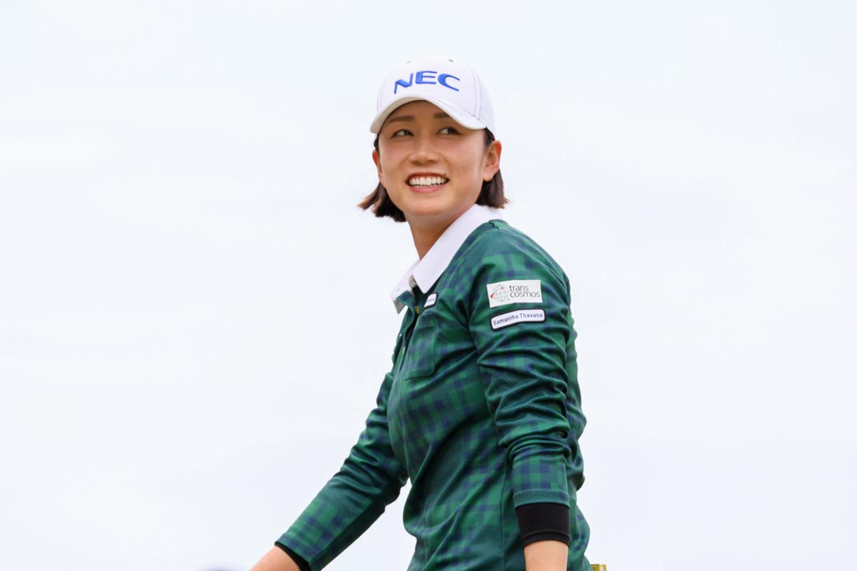 ツアー2勝の原江里菜　写真：作田祥一