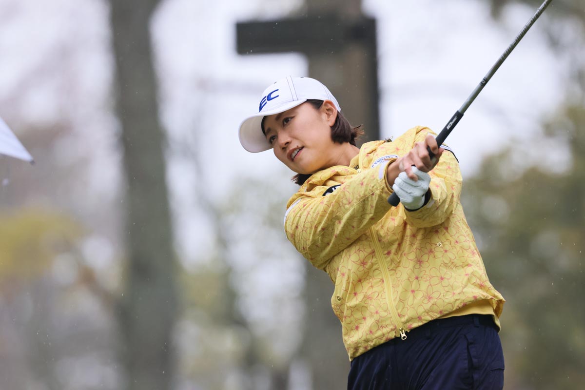 ツアー2勝の原江里菜　写真：作田祥一