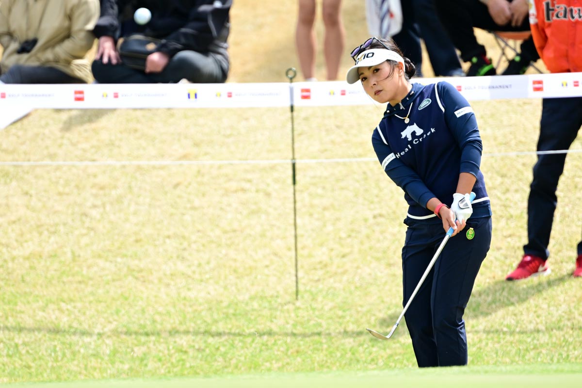 優勝した「Tポイント×ENEOSゴルフトーナメント」でも光った青木瀬令奈のショートゲーム　写真:Getty Images
