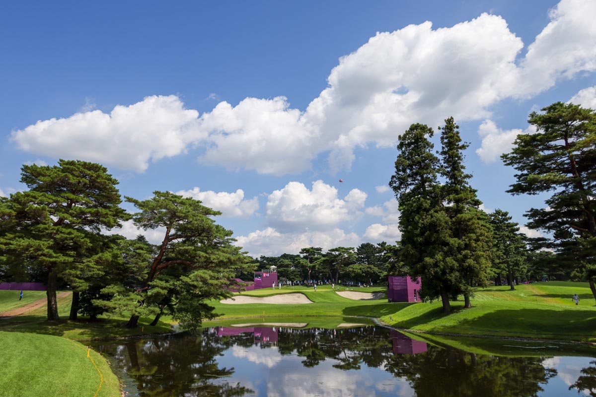 東京オリンピックゴルフ競技を開催した霞ヶ関CC　写真：Getty Images