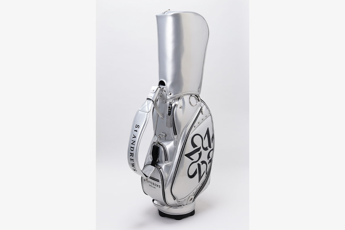 キャディーバッグ:シルバー