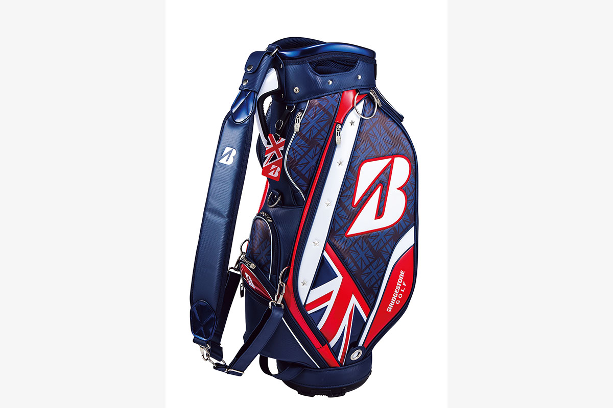 「ブリヂストンスポーツ」メジャートーナメントをモチーフにしたカートバッグ