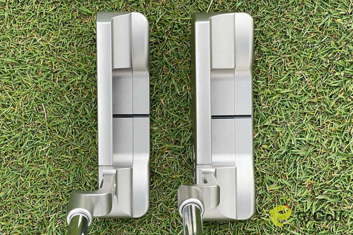 「ニューポート」（左）と「ニューポート＋」（右）の比較。並べて初めて分かる程度の違いだが、性能差は明らかだった